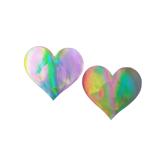 Holographic Heart Pasties