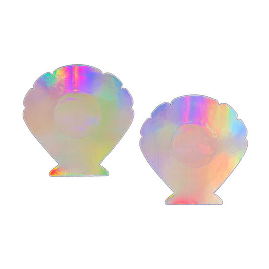 Holographic Sea Shell Pasties