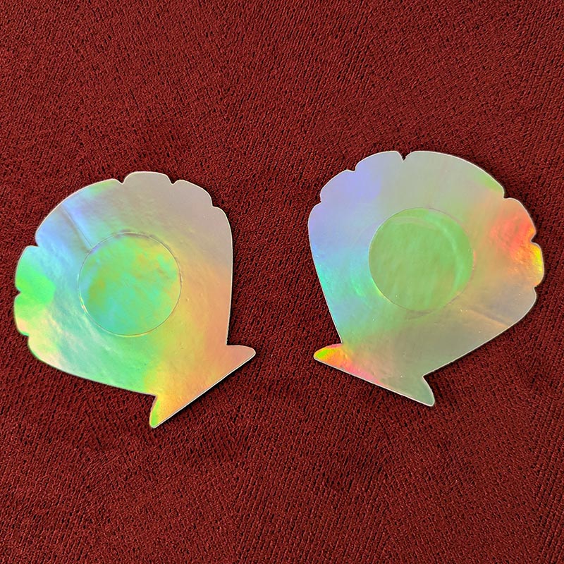 Holographic Sea Shell Pasties