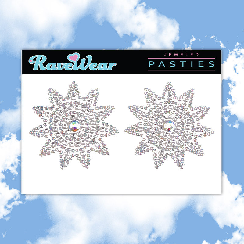 Iridescent Sunburst Pasties