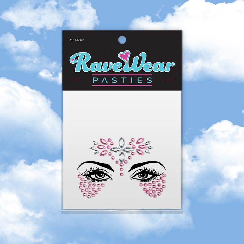 Pink Isis Face Jewels