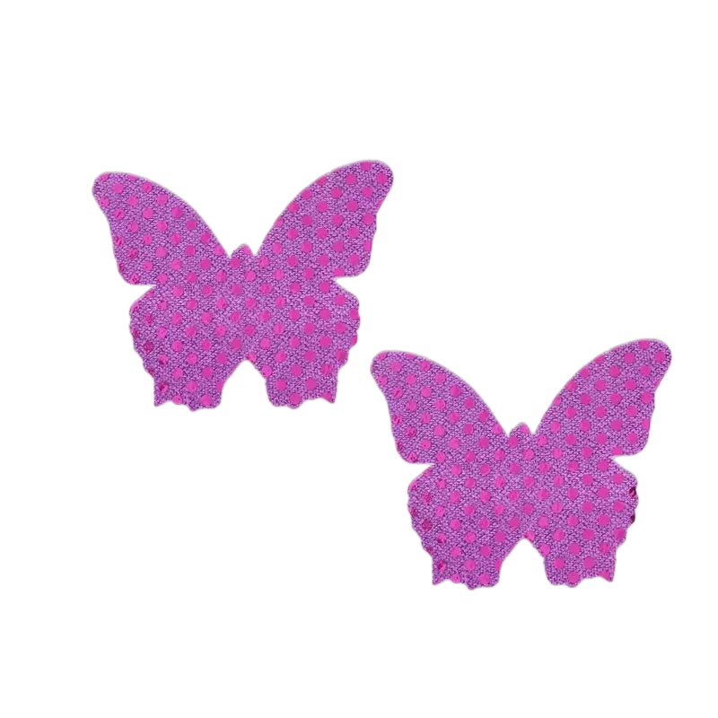 Sequin Butterfly Purple Pasties