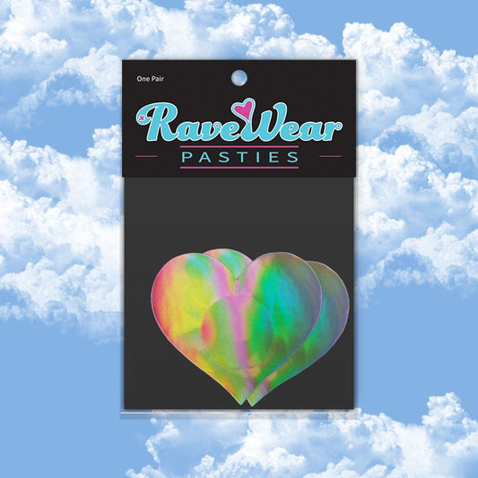 Holographic Heart Pasties