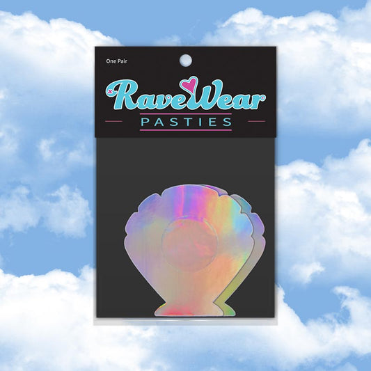 Holographic Sea Shell Pasties